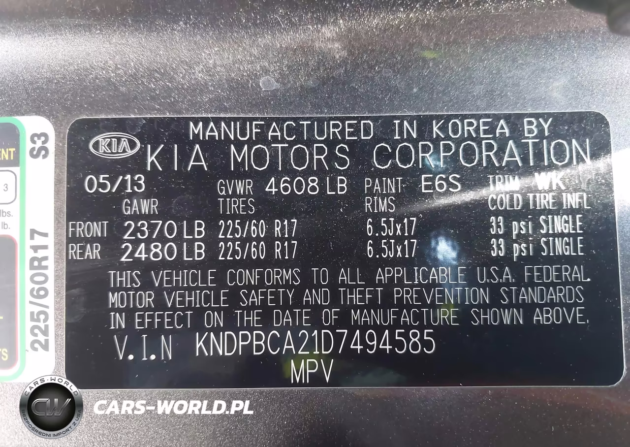 2013 Kia Sportage Lx VIN:KNDPBCA21D7494585 - 9