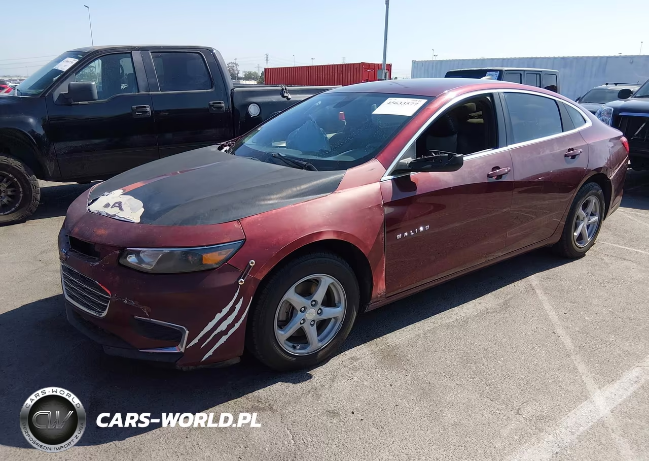 2016 Chevrolet Malibu Ls VIN:1G1ZB5ST8GF207032 - 2