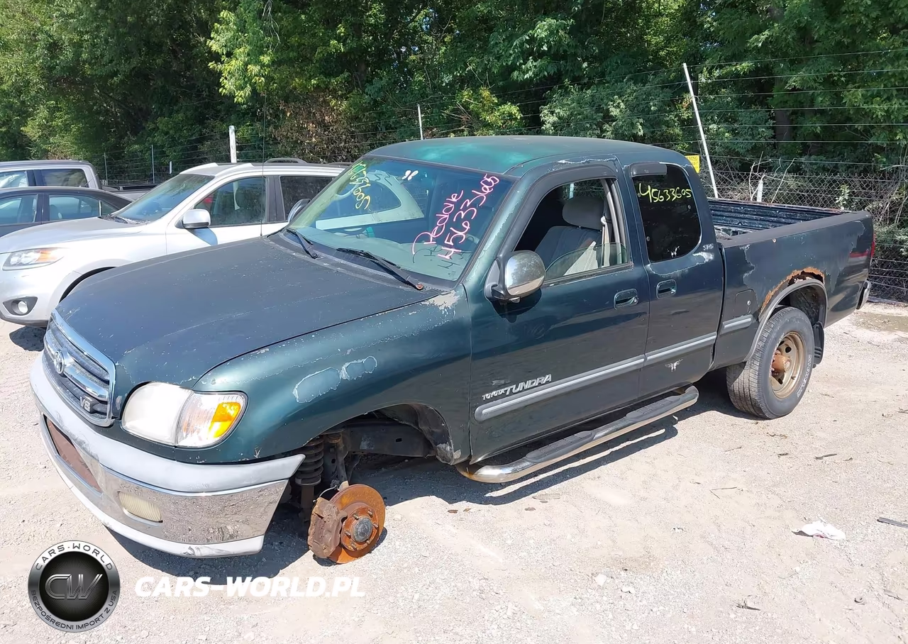 2000 Toyota Tundra Sr5 V8 VIN:5TBBT4418YS122116 - 2