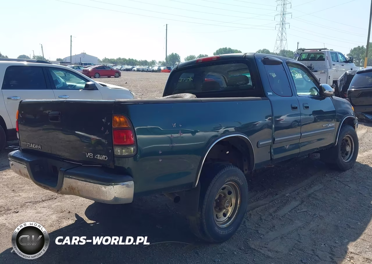 2000 Toyota Tundra Sr5 V8 VIN:5TBBT4418YS122116 - 4