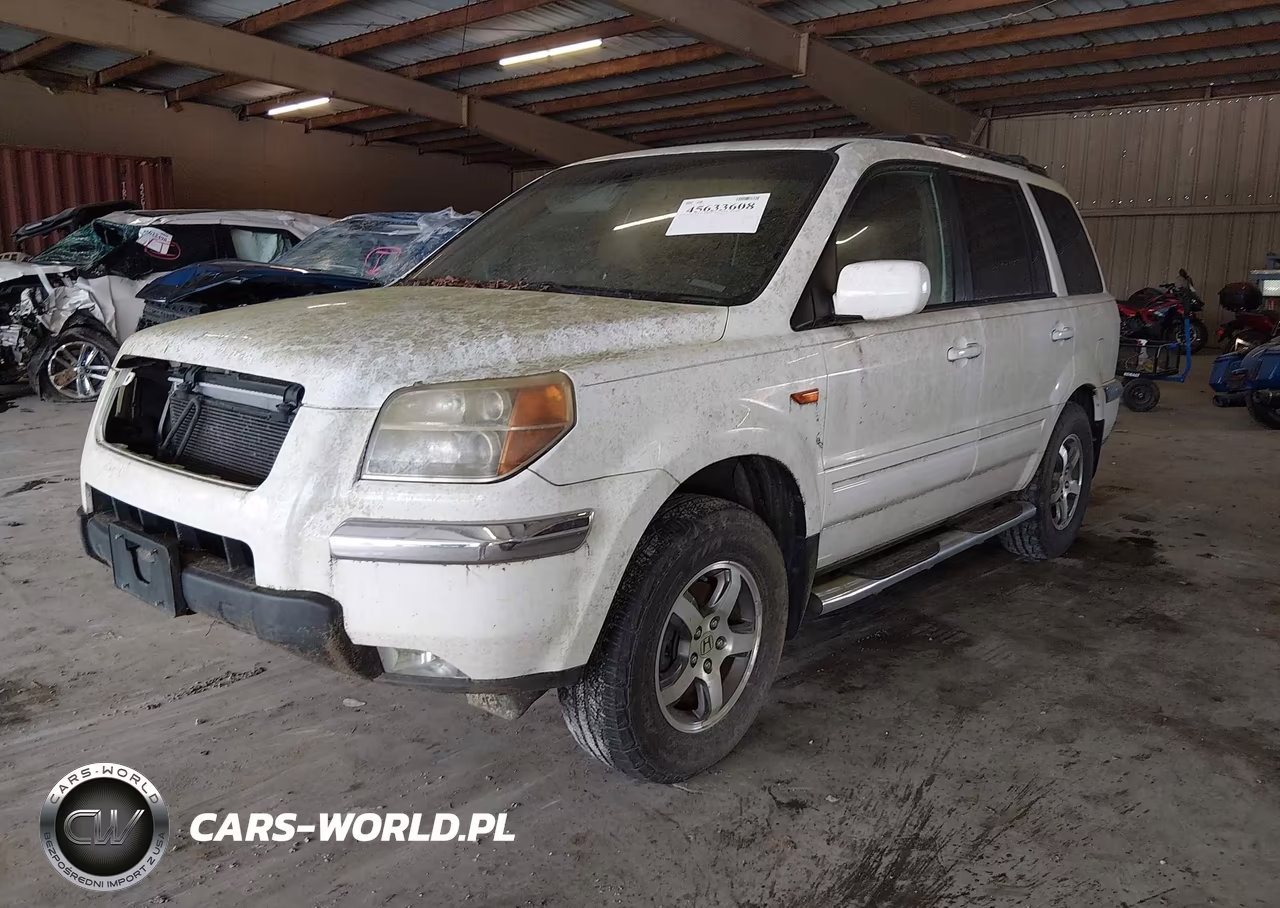 2007 Honda Pilot Ex-L VIN:5FNYF28647B021466 - 2
