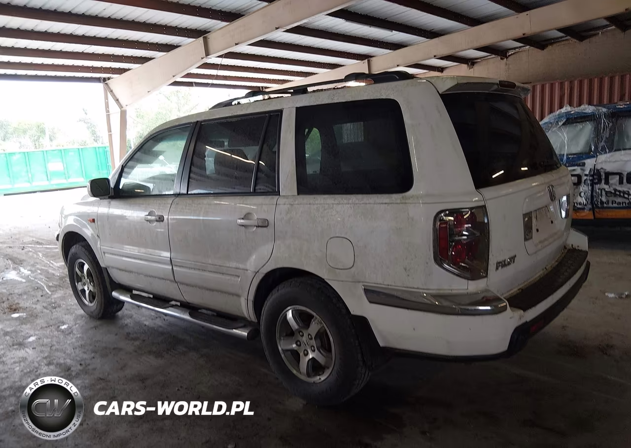 2007 Honda Pilot Ex-L VIN:5FNYF28647B021466 - 3