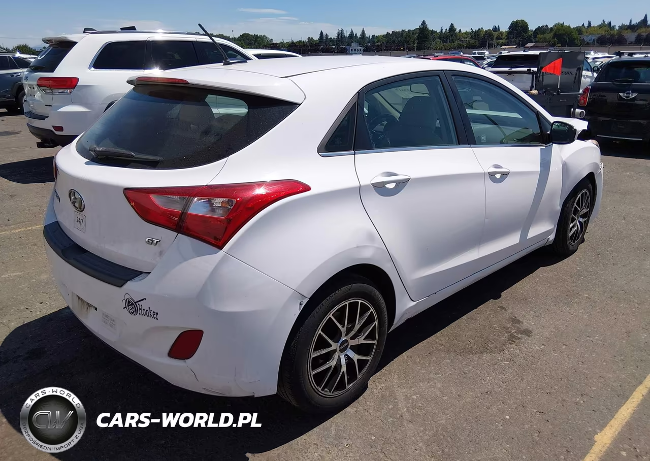 2016 Hyundai Elantra Gt VIN:KMHD35LH6GU284207 - 4