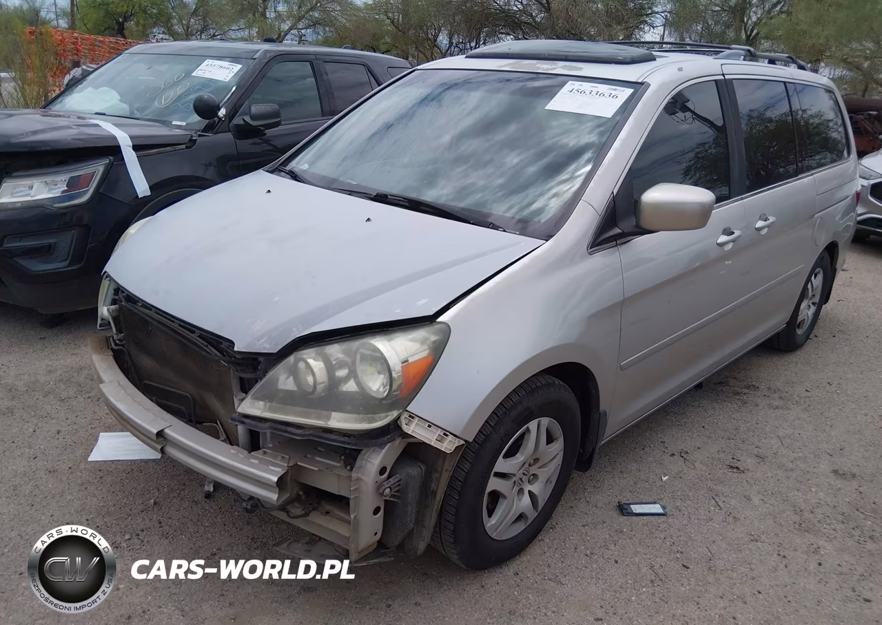 2007 Honda Odyssey Ex-L VIN:5FNRL38637B458801 - 2