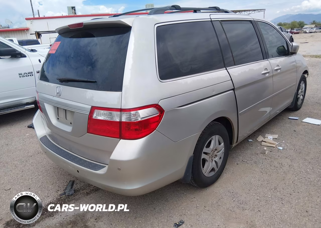 2007 Honda Odyssey Ex-L VIN:5FNRL38637B458801 - 4