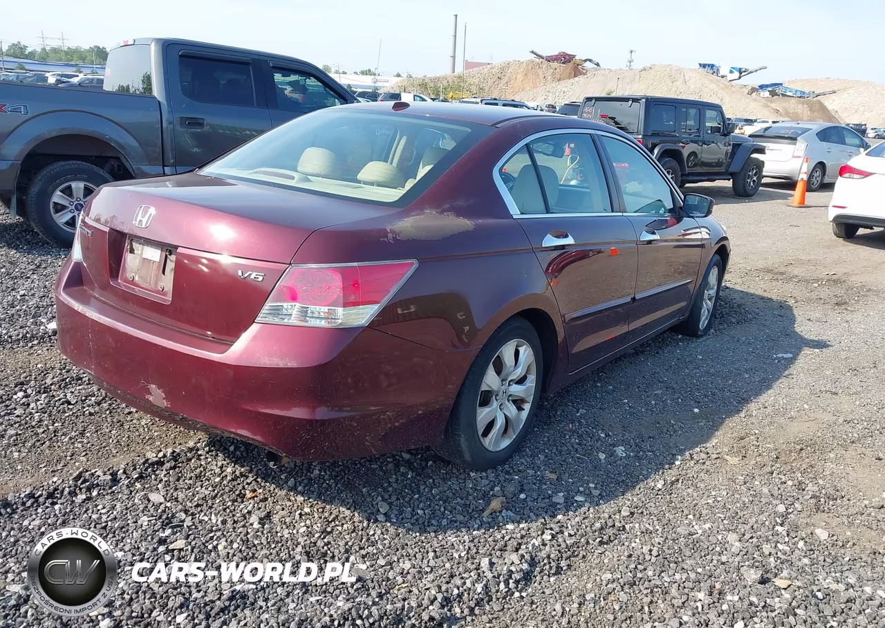 2008 Honda Accord 3.5 Ex-L VIN:1HGCP368X8A022263 - 4