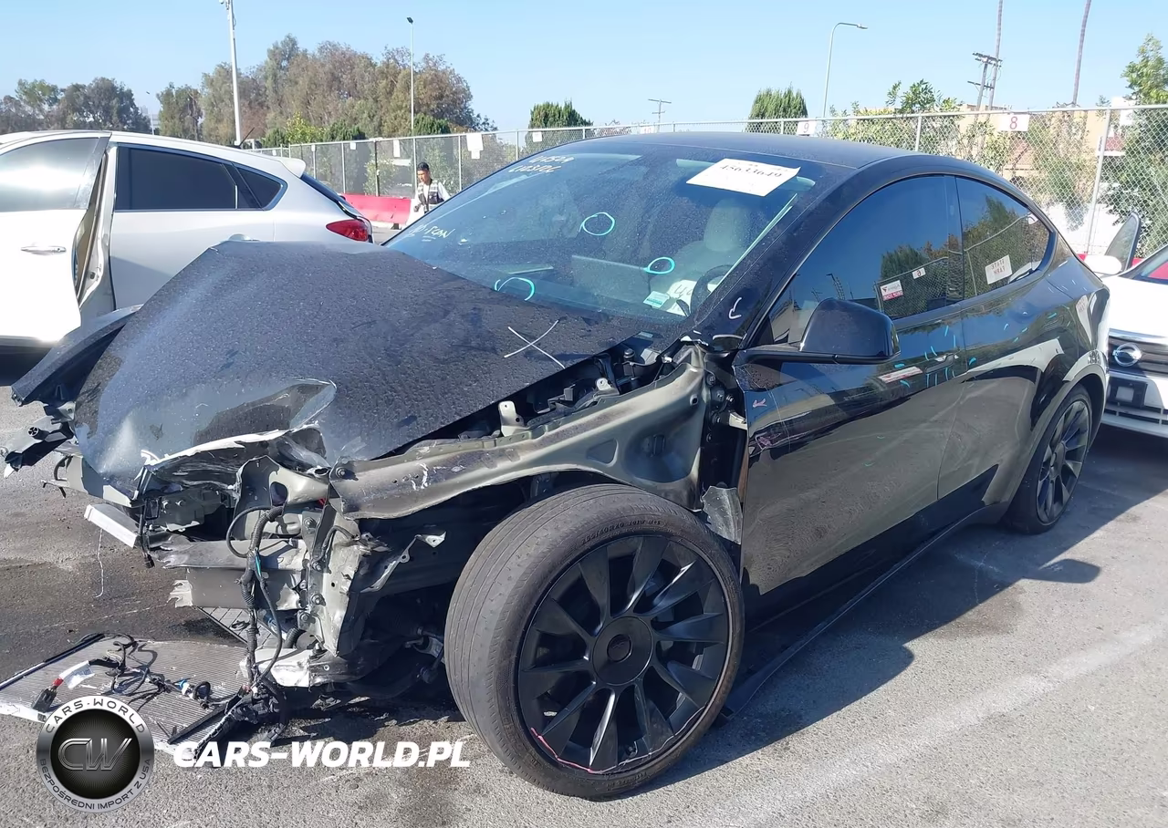 2024 Tesla Model Y Long Range Dual Motor All-Wheel Drive VIN:7SAYGDEE7RA246195 - 2