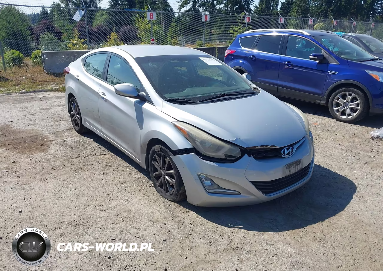 2014 Hyundai Elantra Se – zdjęcie 1 z 15