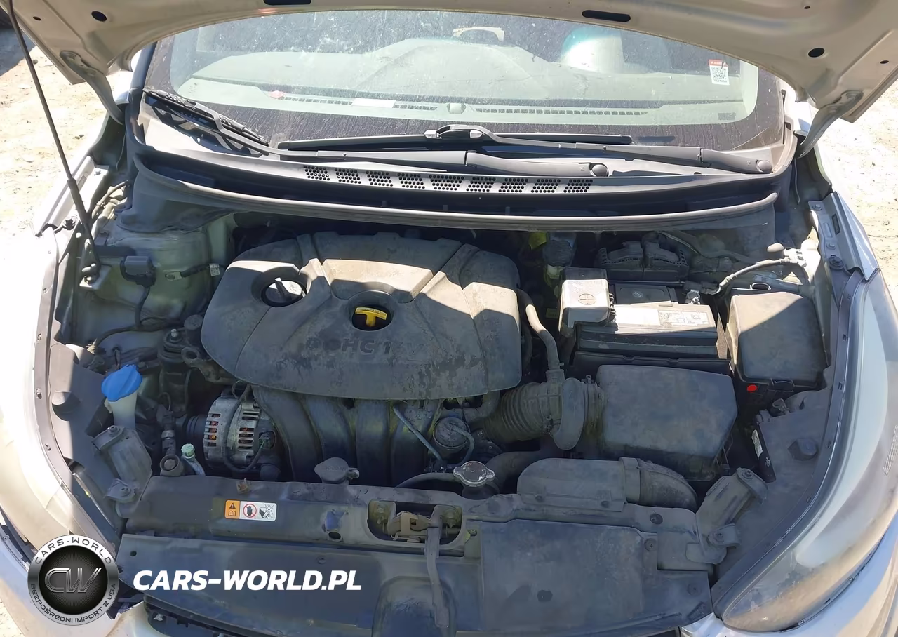 2014 Hyundai Elantra Se VIN:5NPDH4AE6EH466019 - 10