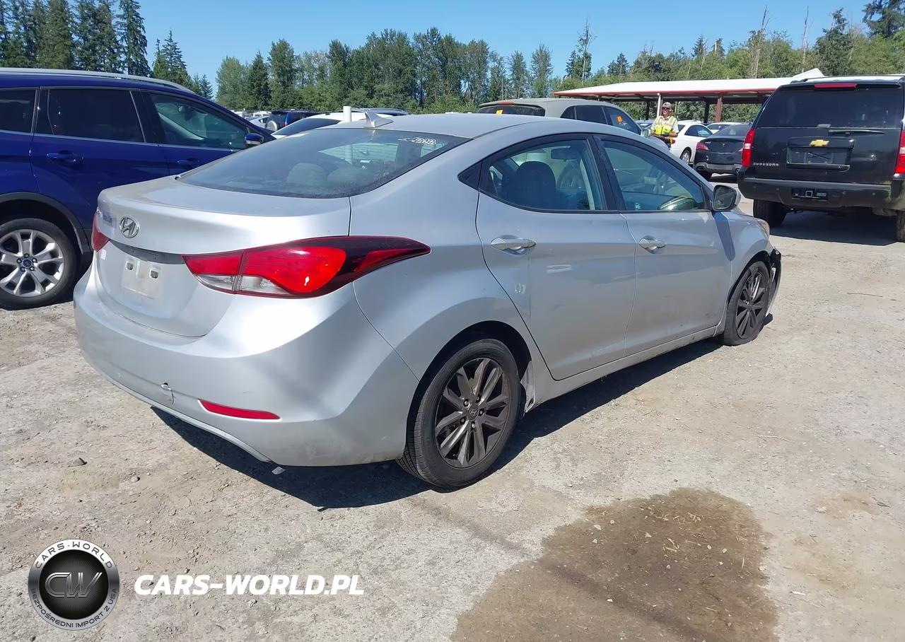 2014 Hyundai Elantra Se VIN:5NPDH4AE6EH466019 - 4