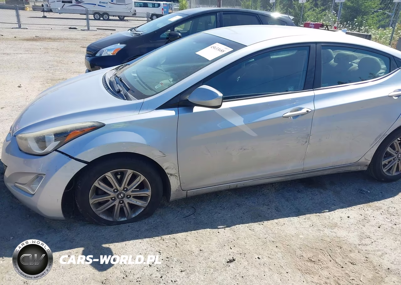 2014 Hyundai Elantra Se VIN:5NPDH4AE6EH466019 - 6