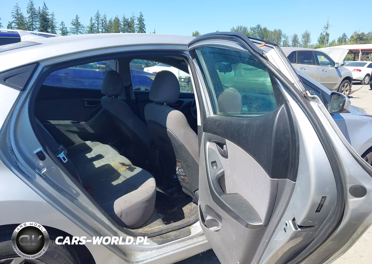 2014 Hyundai Elantra Se VIN:5NPDH4AE6EH466019 - 8