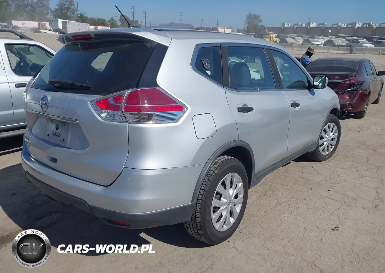 2016 Nissan Rogue S-Sl-Sv VIN:KNMAT2MT9GP696239 - 4