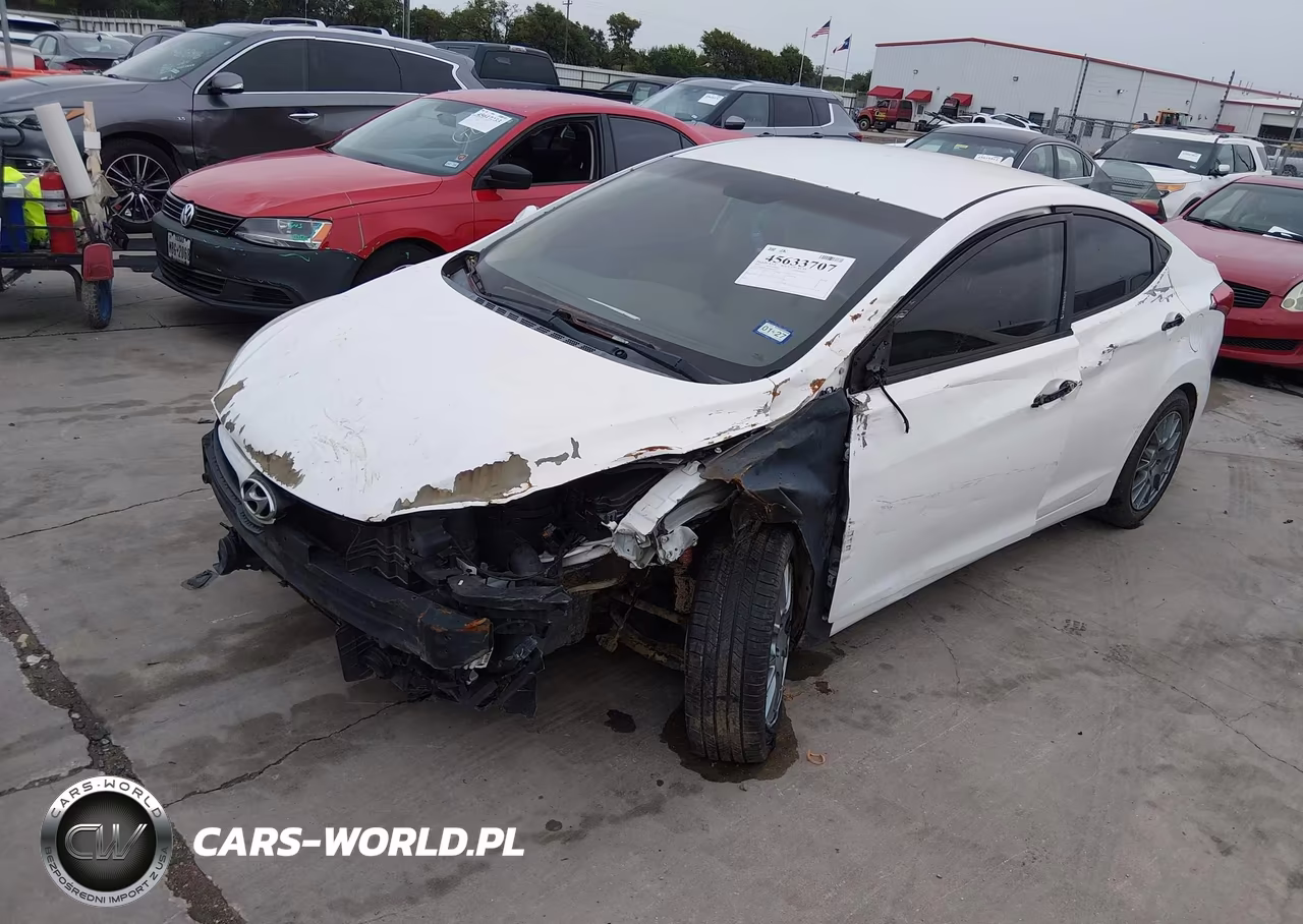 2013 Hyundai Elantra Gls VIN:5NPDH4AE6DH167855 - 2