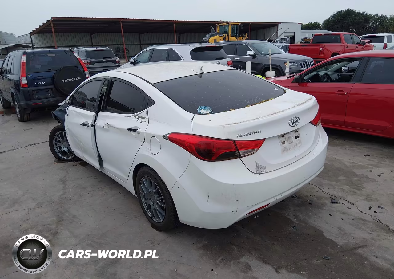 2013 Hyundai Elantra Gls VIN:5NPDH4AE6DH167855 - 3