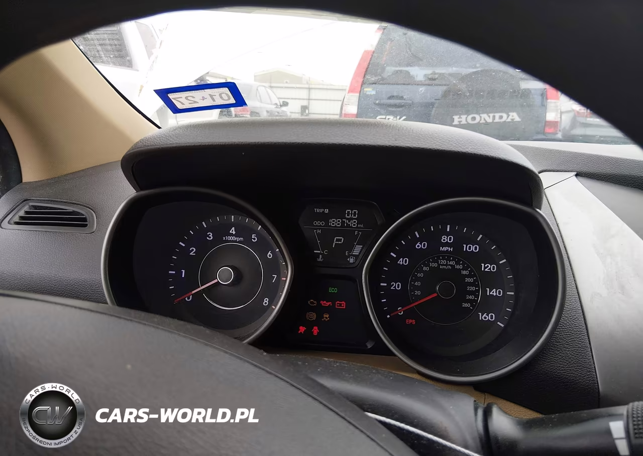 2013 Hyundai Elantra Gls VIN:5NPDH4AE6DH167855 - 7