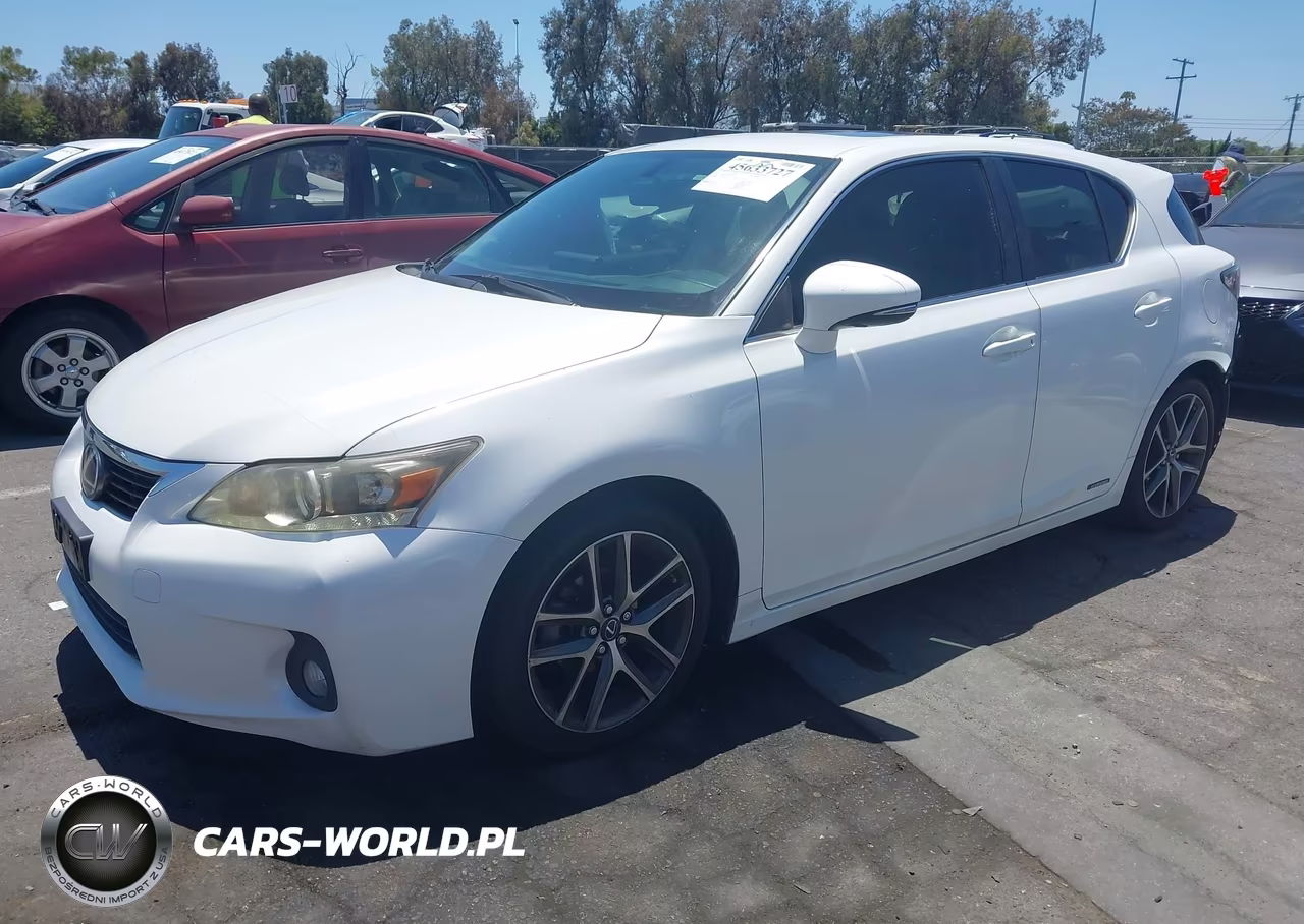 2012 Lexus Ct 200H Premium VIN:JTHKD5BH5C2116296 - 2