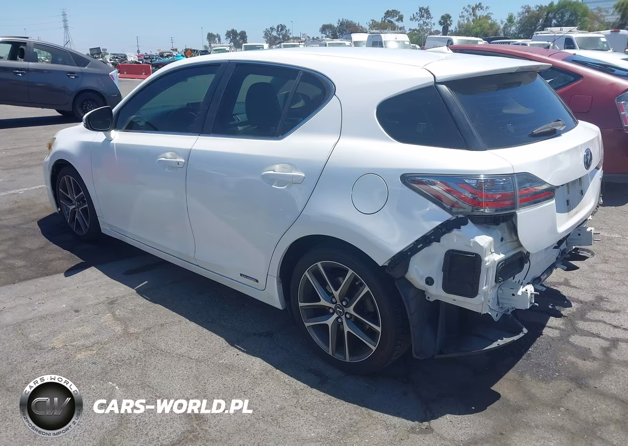 2012 Lexus Ct 200H Premium VIN:JTHKD5BH5C2116296 - 3