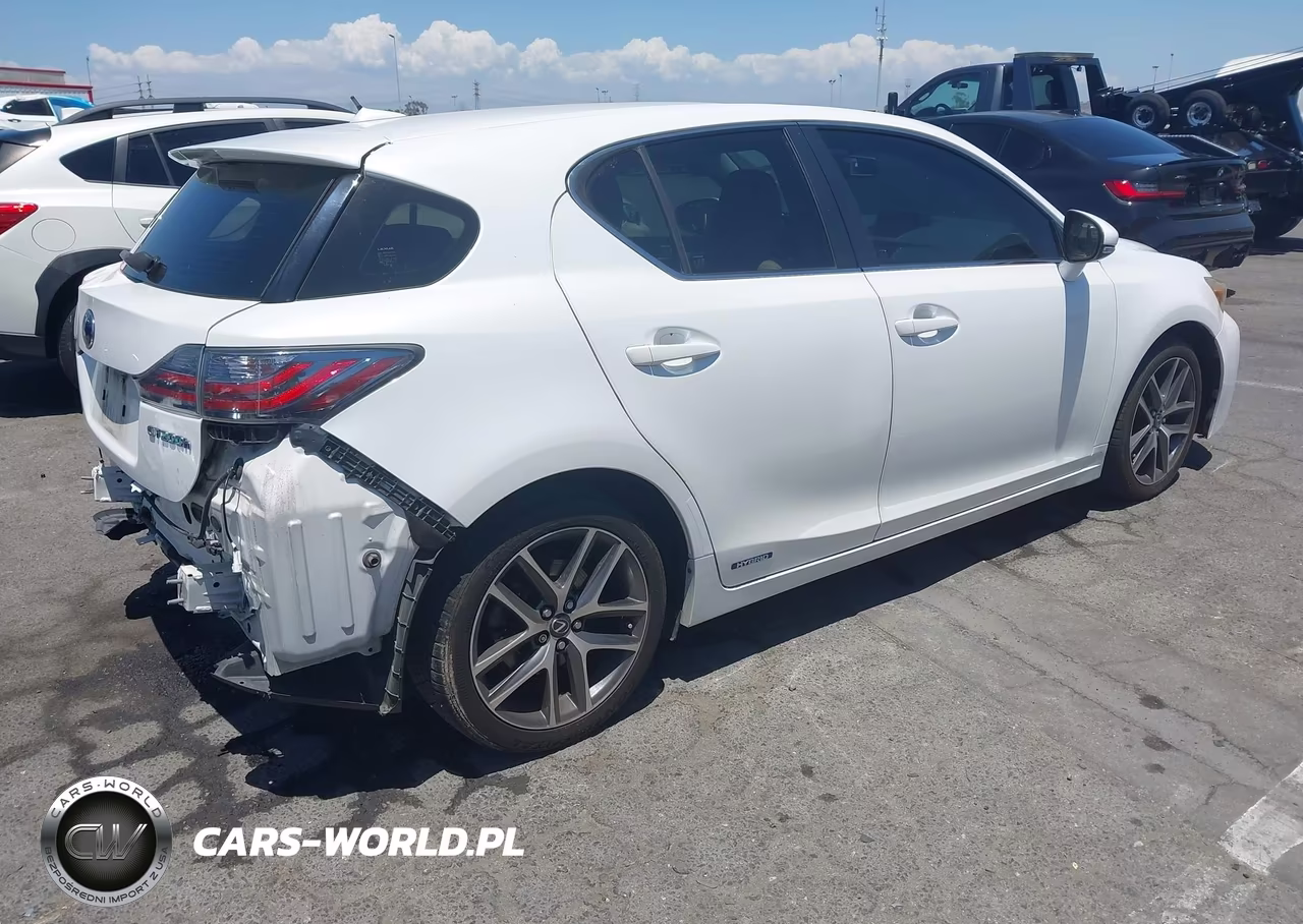 2012 Lexus Ct 200H Premium VIN:JTHKD5BH5C2116296 - 4