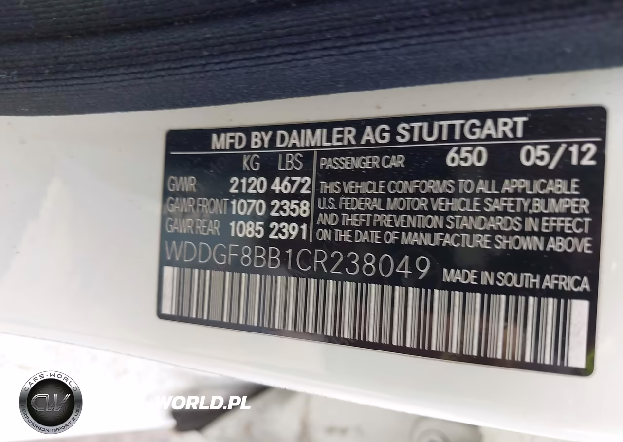 2012 Mercedes-Benz C 300 Sport 4Matic VIN:WDDGF8BB1CR238049 - 9