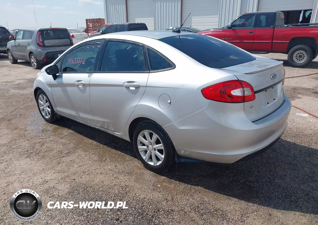 2012 Ford Fiesta Se VIN:3FADP4BJ9CM111843 - 3