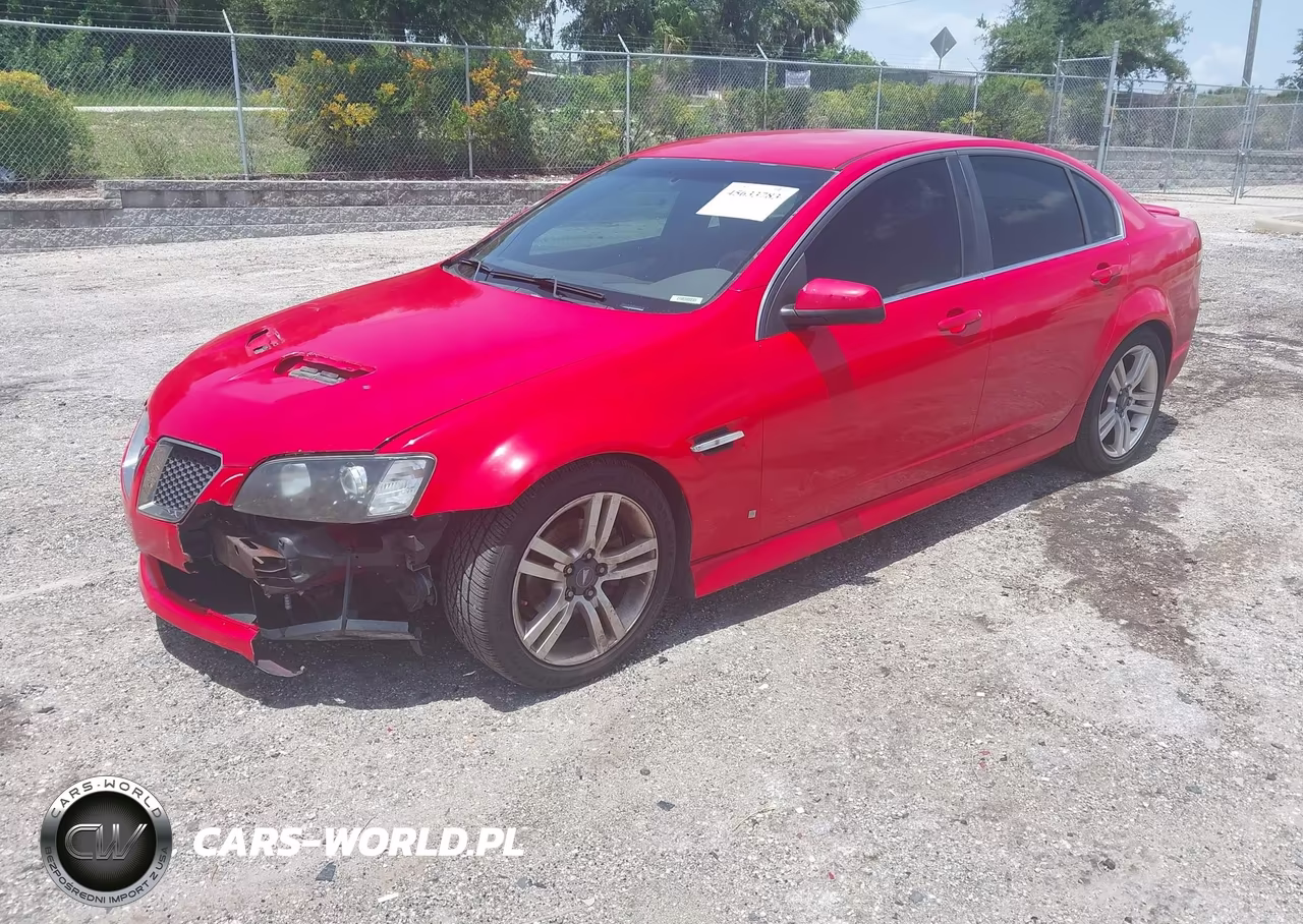 2008 Pontiac G8 VIN:6G2ER57798L144403 - 2