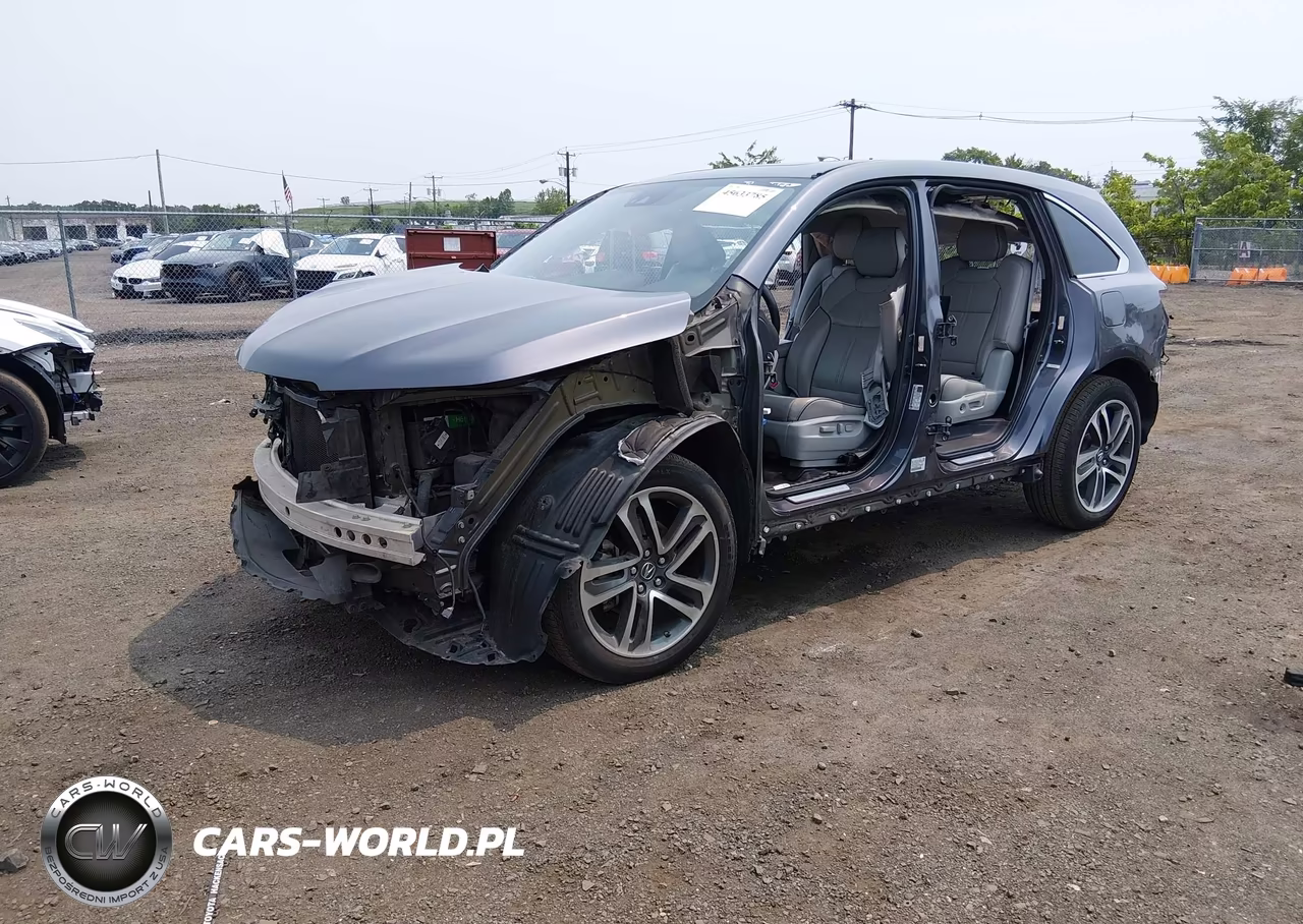 2017 Acura Mdx Advance VIN:5FRYD3H8XHB003406 - 2