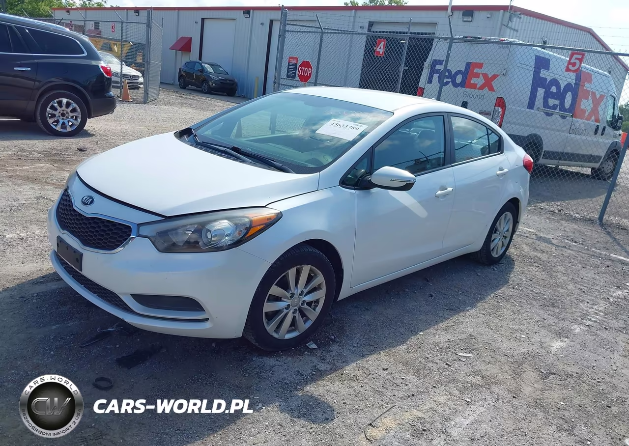 2014 Kia Forte Lx VIN:KNAFX4A63E5219199 - 2