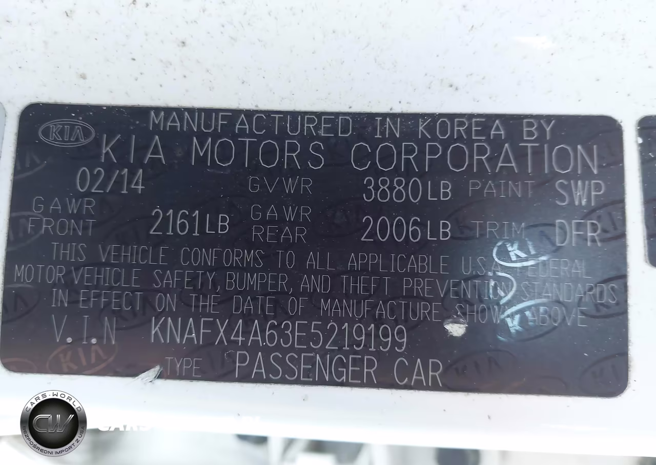 2014 Kia Forte Lx VIN:KNAFX4A63E5219199 - 9