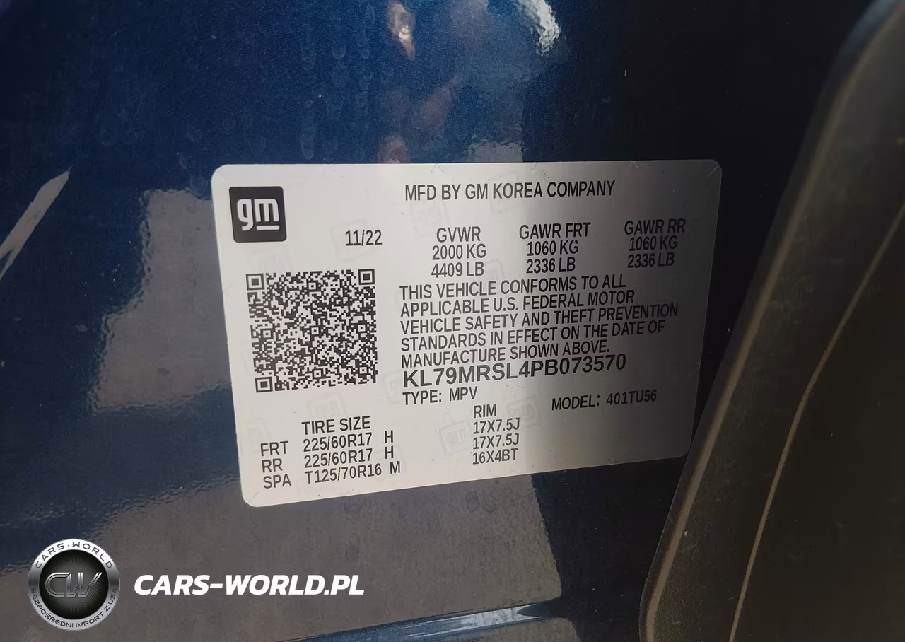 2023 Chevrolet Trailblazer Awd Lt VIN:KL79MRSL4PB073570 - 9
