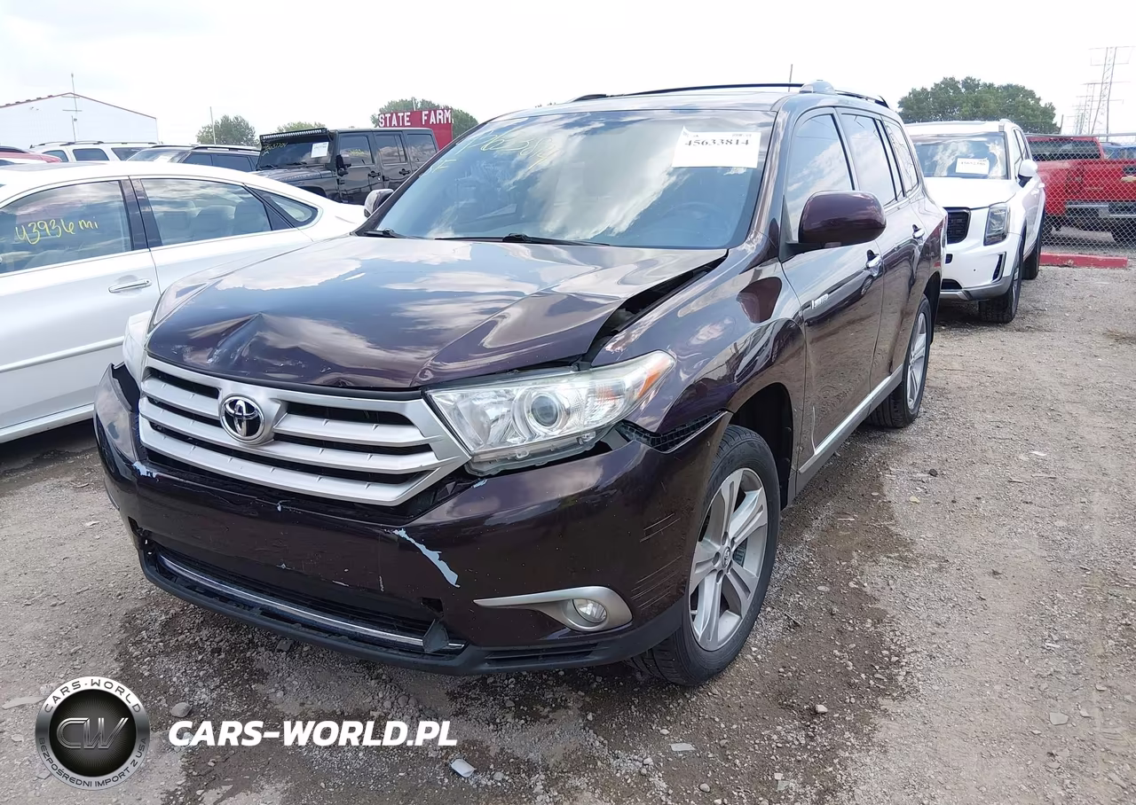 2012 Toyota Highlander Limited V6 VIN:5TDDK3EH2CS112697 - 2