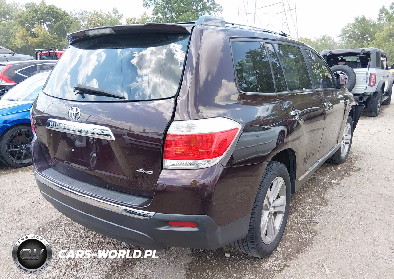2012 Toyota Highlander Limited V6 VIN:5TDDK3EH2CS112697 - 4