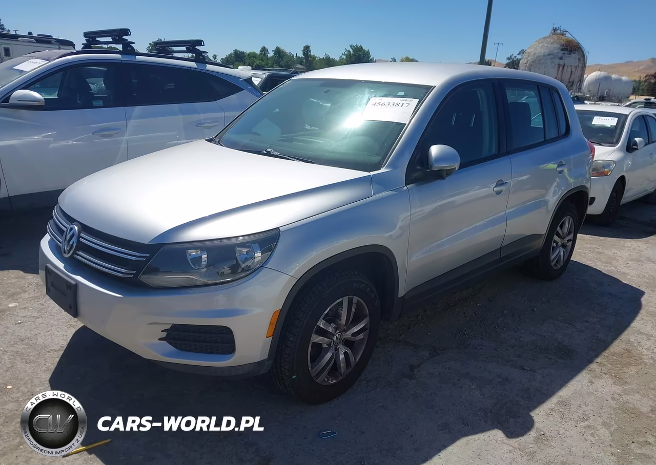 2014 Volkswagen Tiguan S VIN:WVGAV3AX6EW534865 - 2