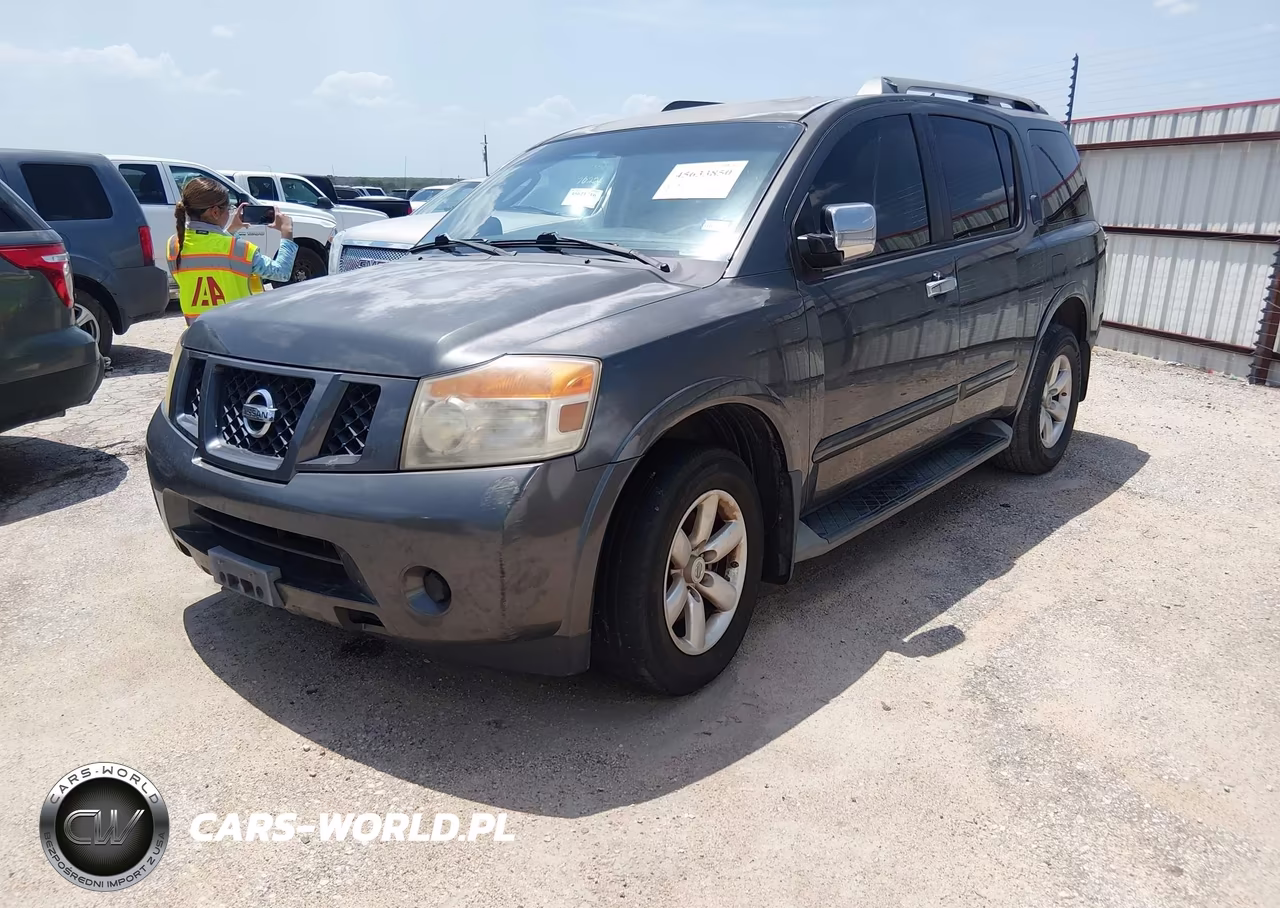 2010 Nissan Armada Se VIN:5N1BA0ND0AN606769 - 2
