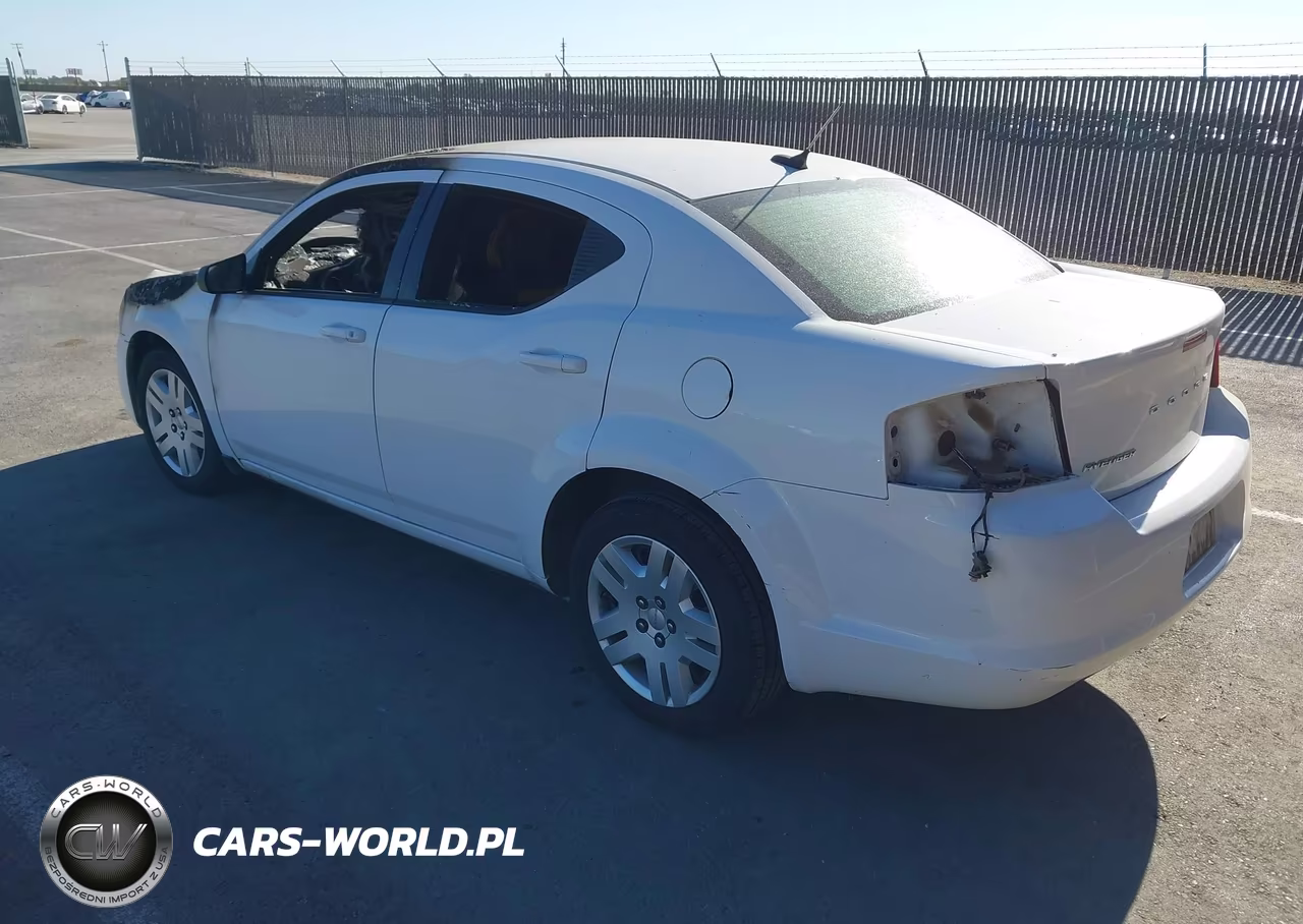 2012 Dodge Avenger Se VIN:1C3CDZAB8CN128150 - 3