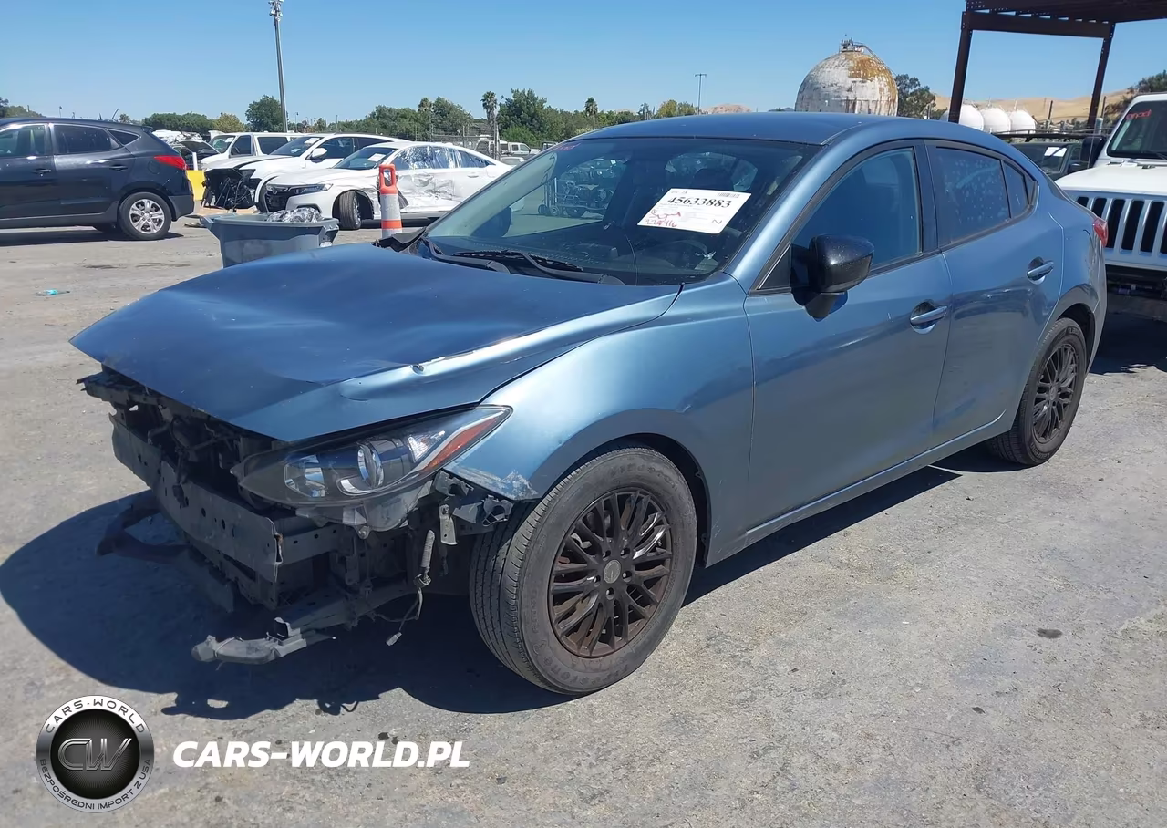 2015 Mazda Mazda3 I Sv VIN:JM1BM1T72F1226751 - 2