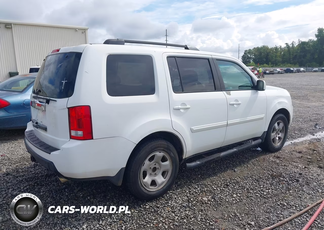 2011 Honda Pilot Ex-L VIN:5FNYF3H72BB044994 - 4