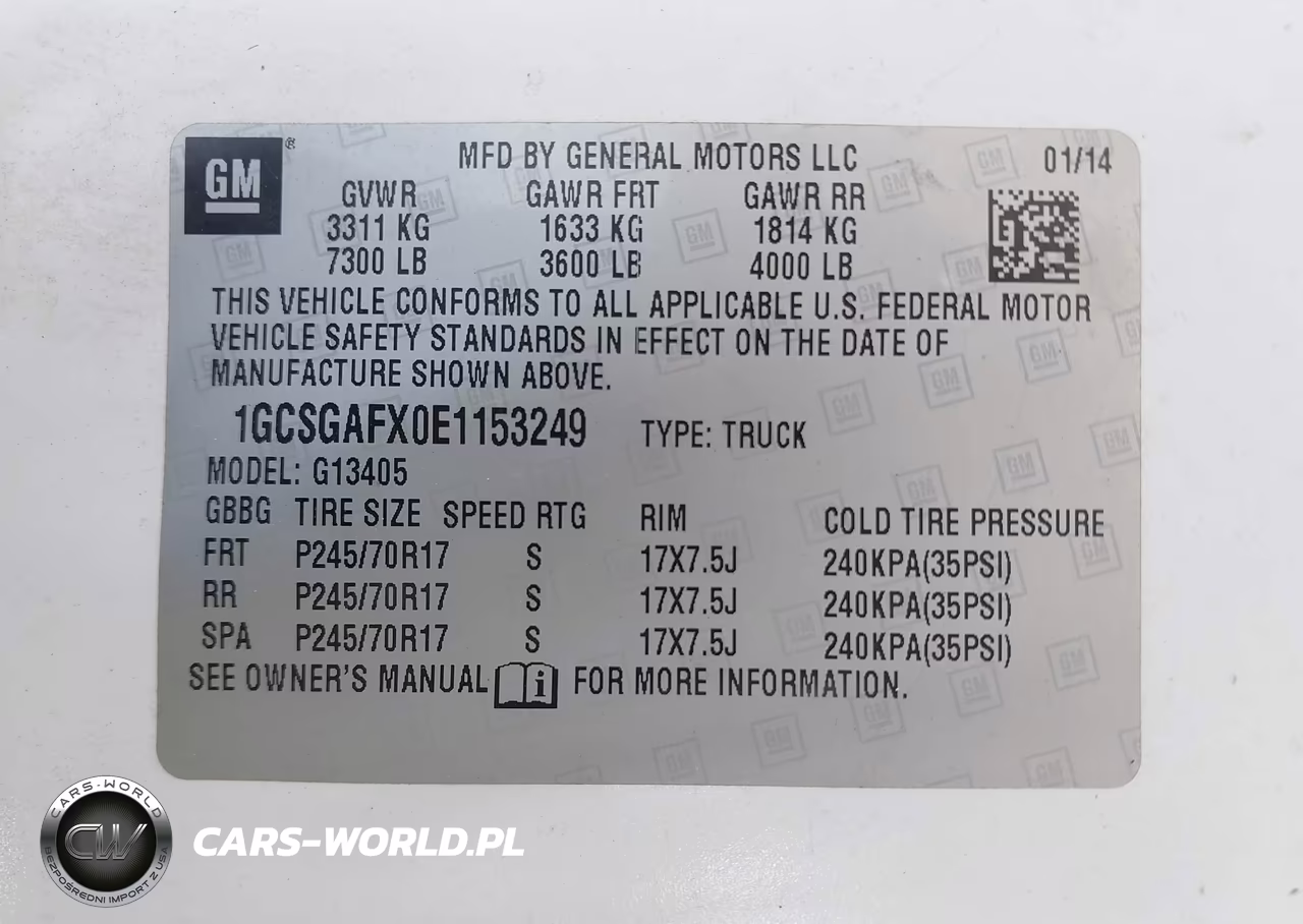 2014 Chevrolet Express 1500 Work Van VIN:1GCSGAFX0E1153249 - 9