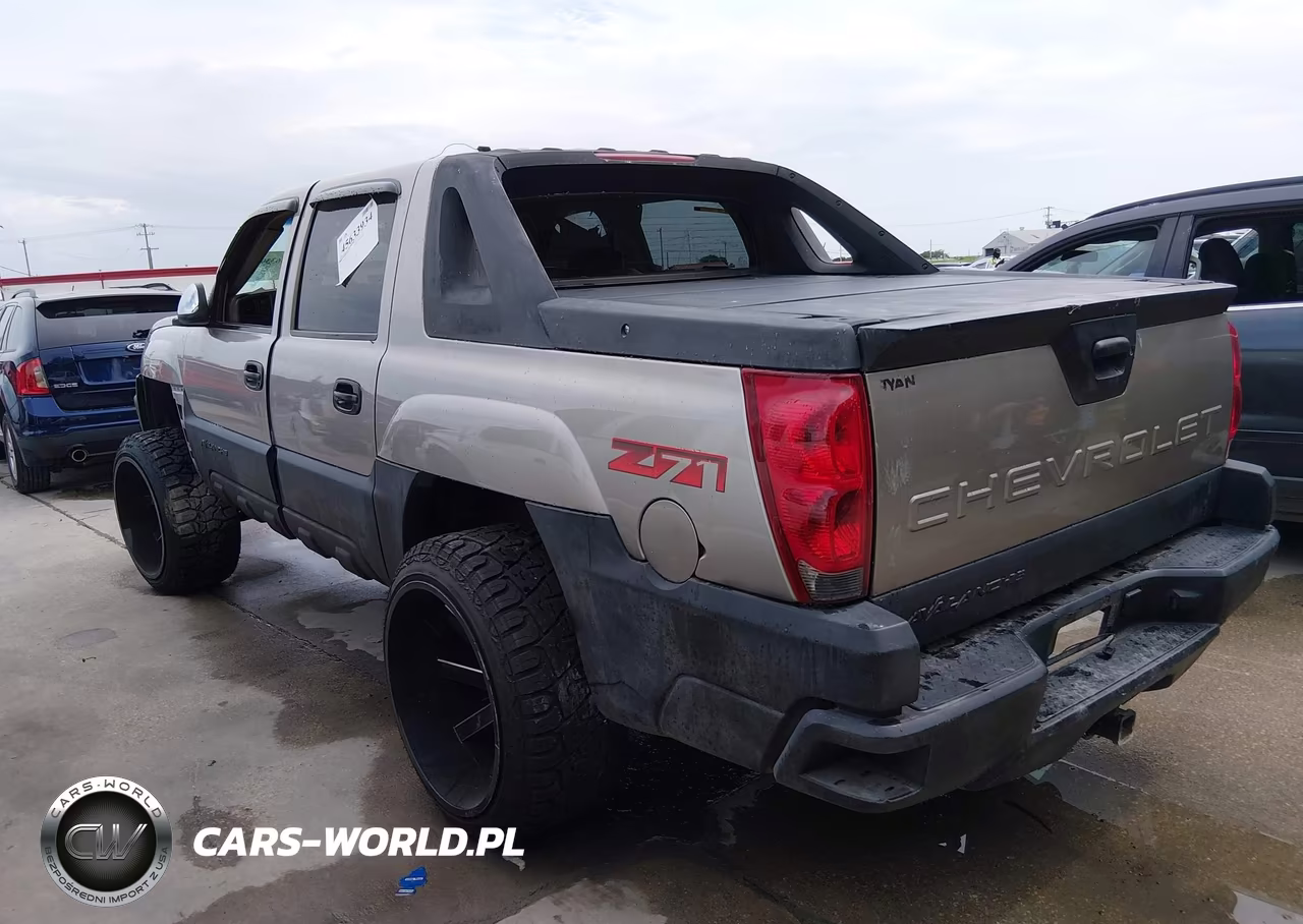2002 Chevrolet Avalanche 1500 VIN:3GNEK13T22G119301 - 3