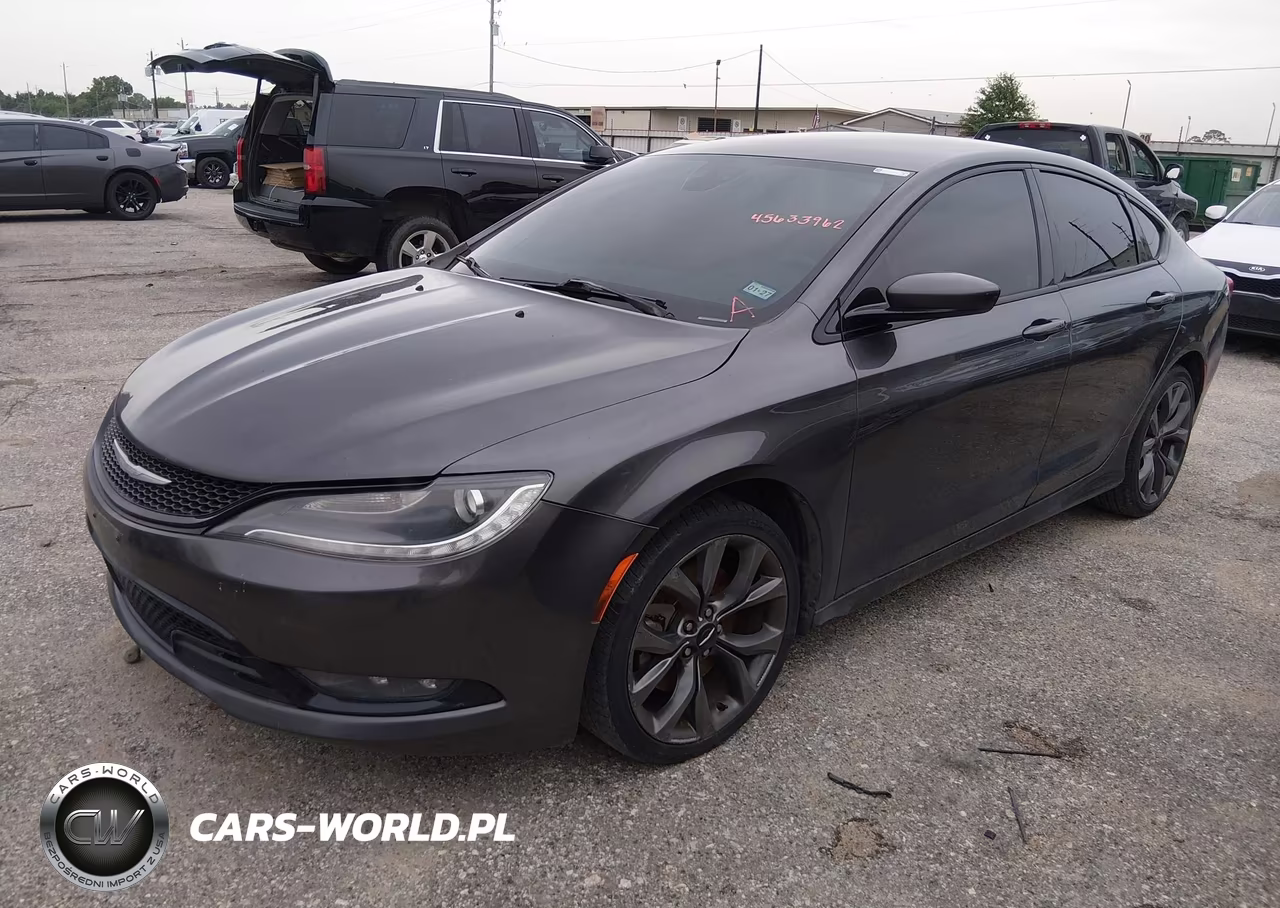 2015 Chrysler 200 S VIN:1C3CCCDG2FN639218 - 2