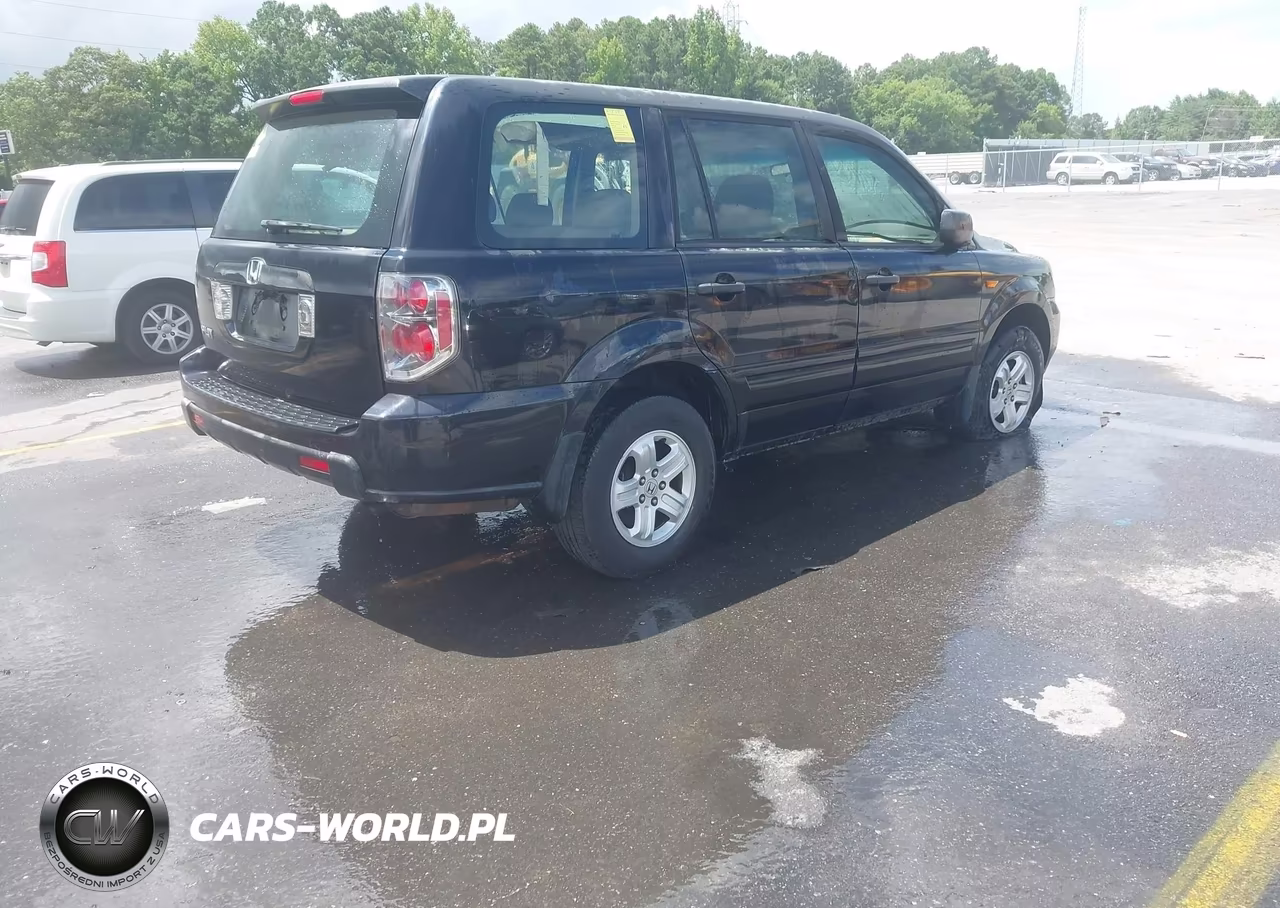 2006 Honda Pilot Lx VIN:5FNYF28156B046525 - 4