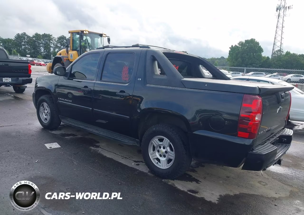 2008 Chevrolet Avalanche 1500 Ls VIN:3GNEC12048G160171 - 3