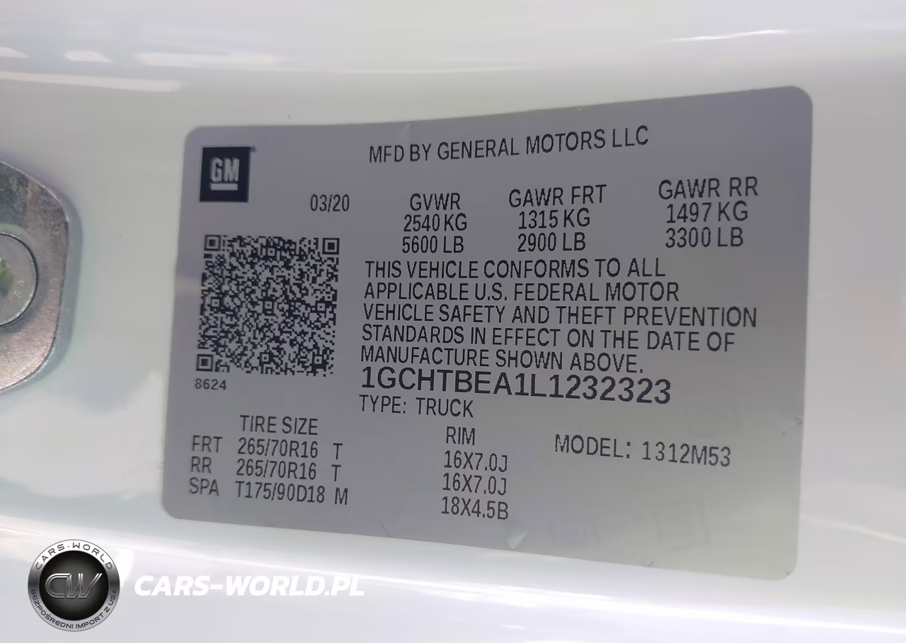 2020 Chevrolet Colorado VIN:1GCHTBEA1L1232323 - 9