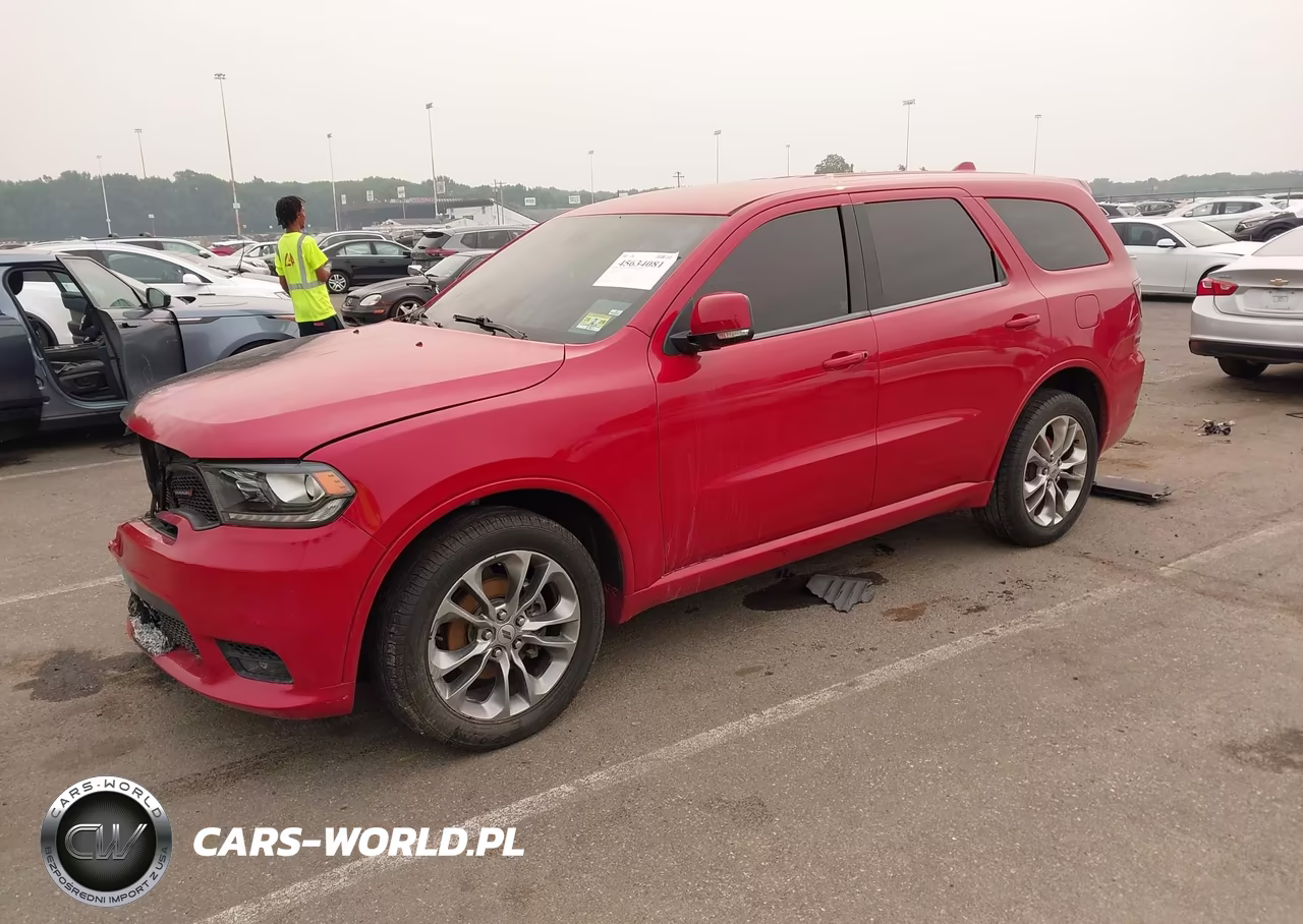 2019 Dodge Durango Gt Plus Awd VIN:1C4RDJDG9KC664274 - 2