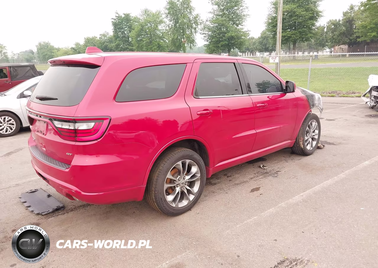 2019 Dodge Durango Gt Plus Awd VIN:1C4RDJDG9KC664274 - 4