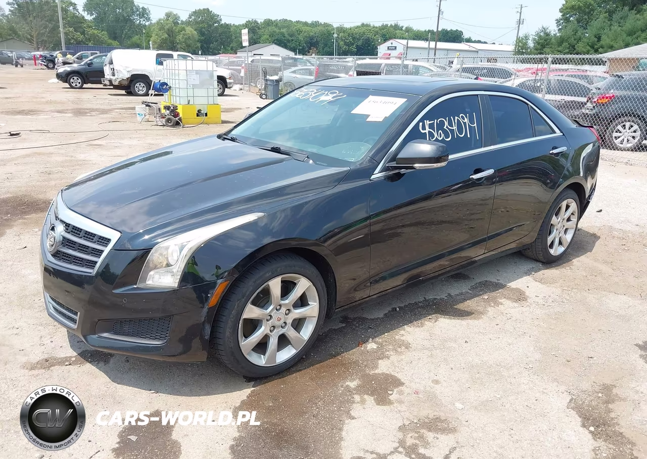 2014 Cadillac Ats Luxury VIN:1G6AH5RX4E0109064 - 2