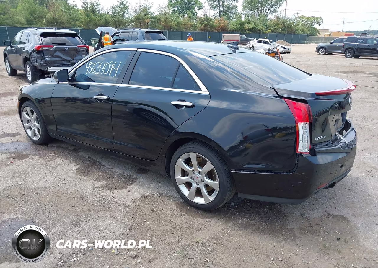 2014 Cadillac Ats Luxury VIN:1G6AH5RX4E0109064 - 3