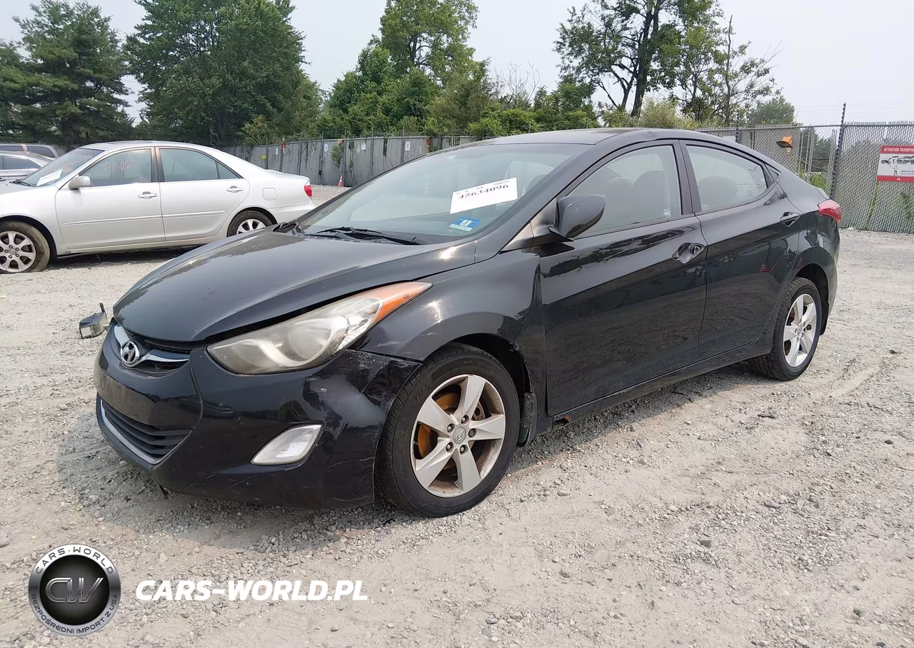 2012 Hyundai Elantra Gls VIN:5NPDH4AE1CH063109 - 2