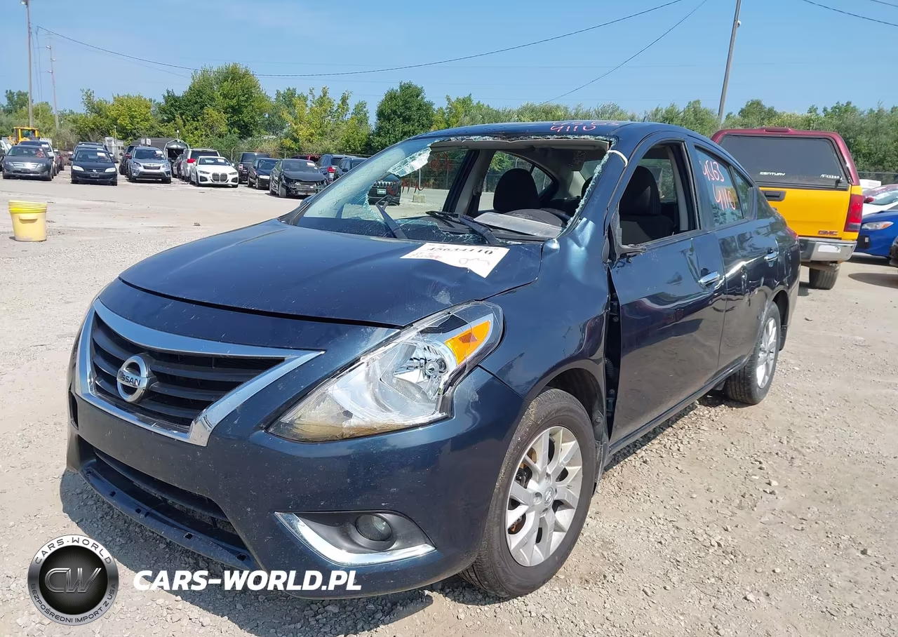 2017 Nissan Versa 1.6 Sv VIN:3N1CN7AP4HL856843 - 2