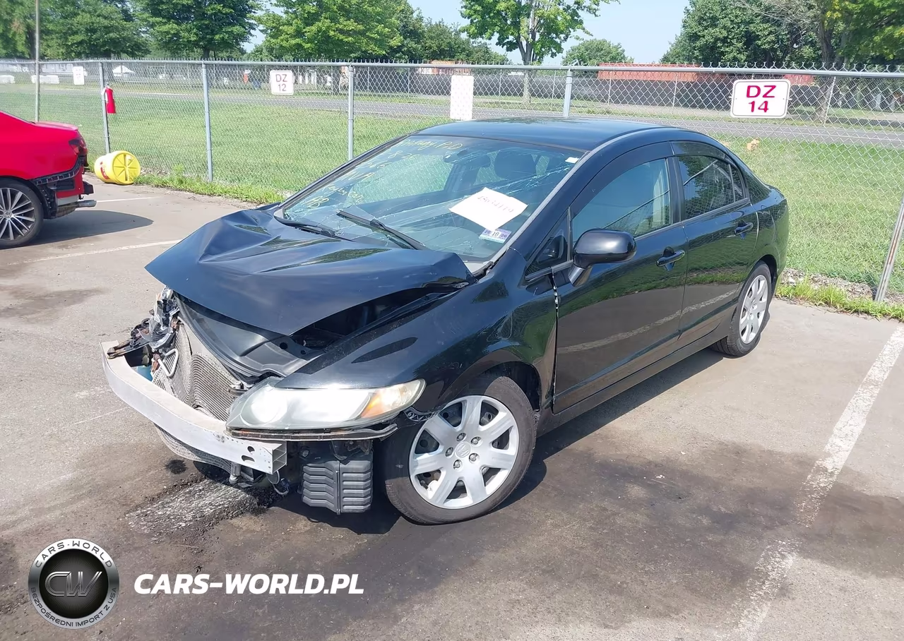 2010 Honda Civic Lx VIN:2HGFA1F53AH326566 - 2